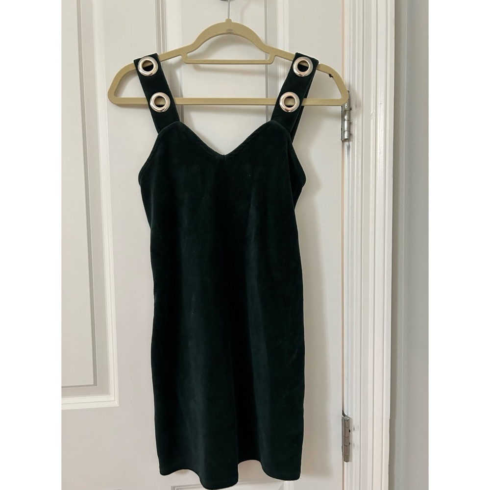 Green Corduroy Dress